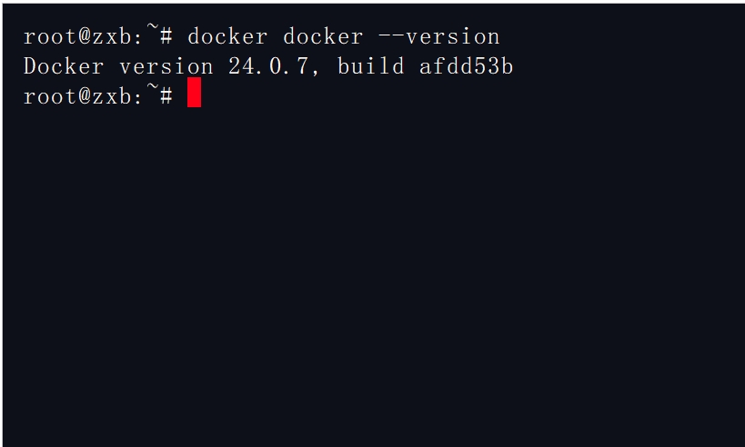 docker --version