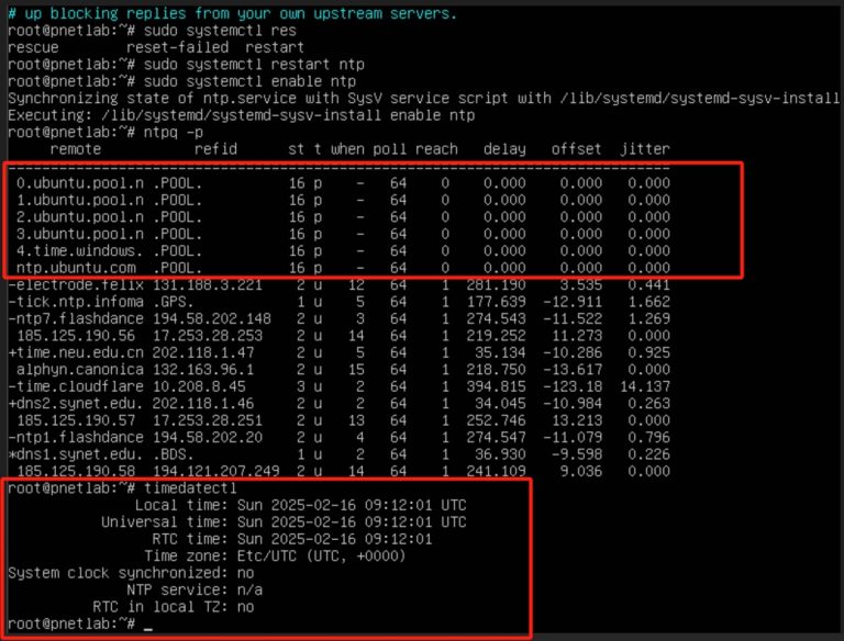 Ubuntu20.4如何设置NTP同步